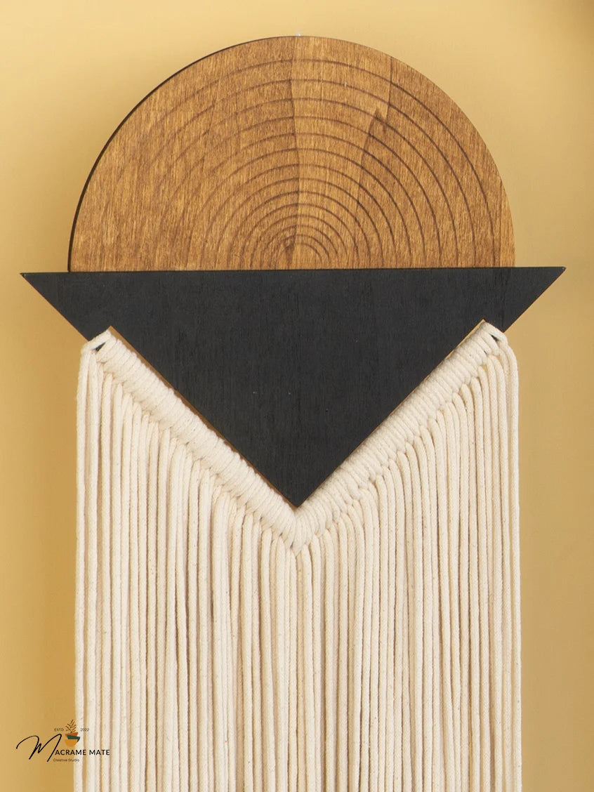 Fathom Macrame Fiber Wall Art (Y38)