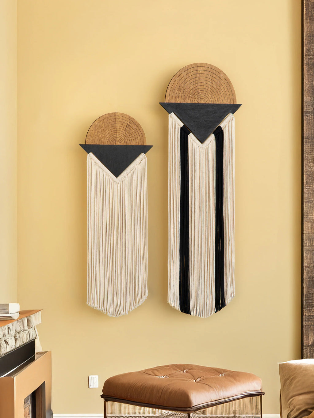 Fathom Macrame Fiber Wall Art (Y38)