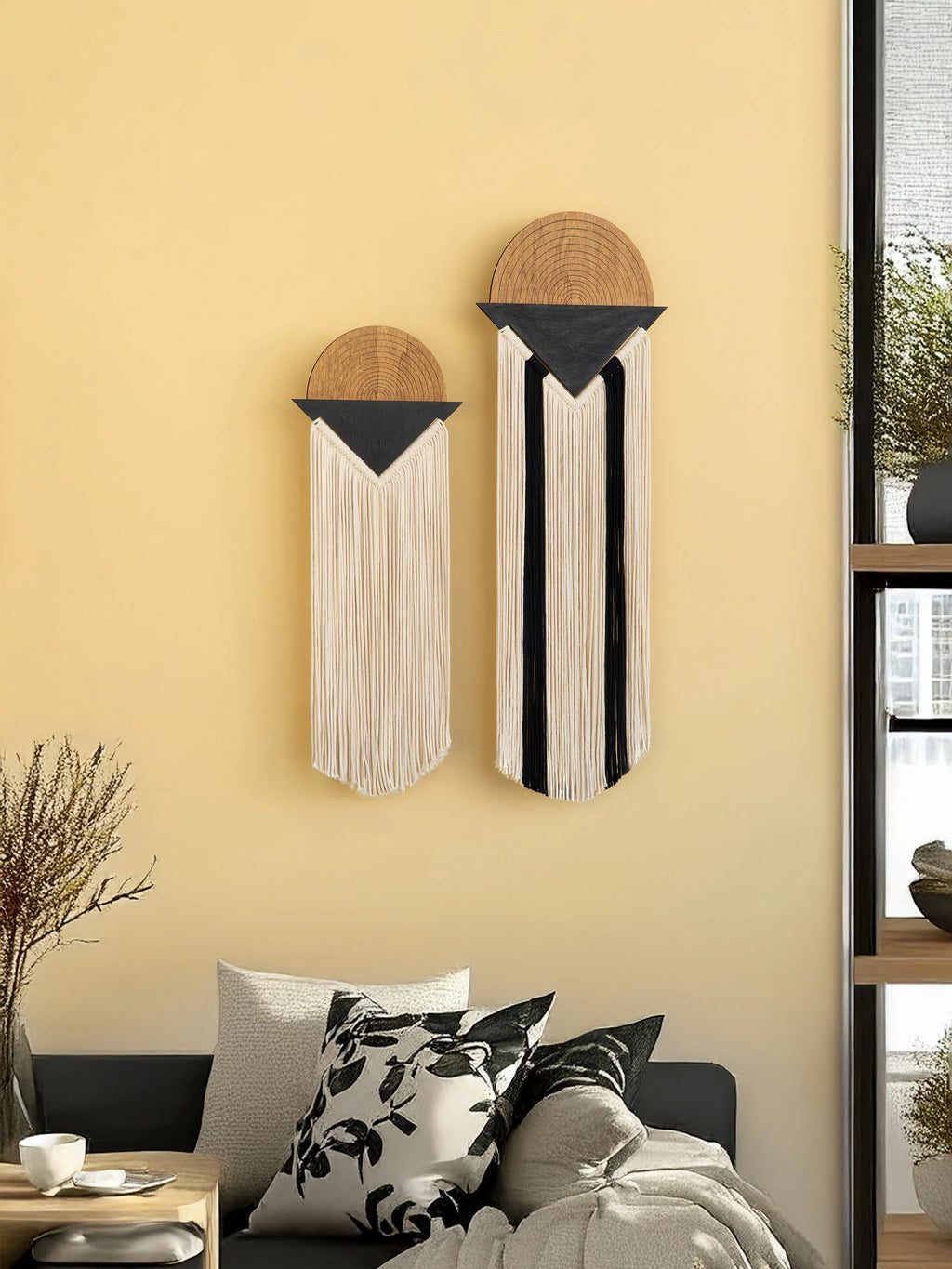 Fathom Macrame Fiber Wall Art (Y38)