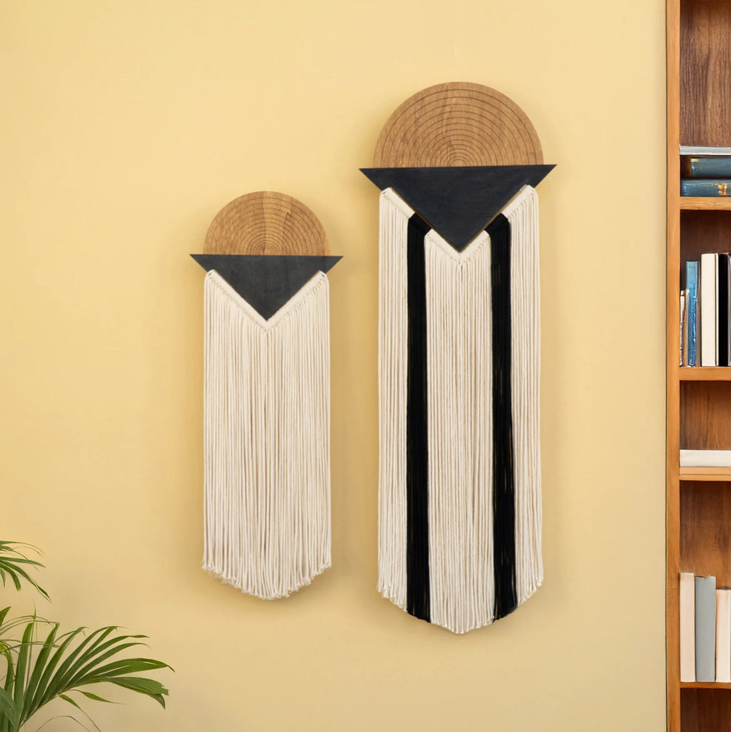 Fathom Macrame Fiber Wall Art (Y38)