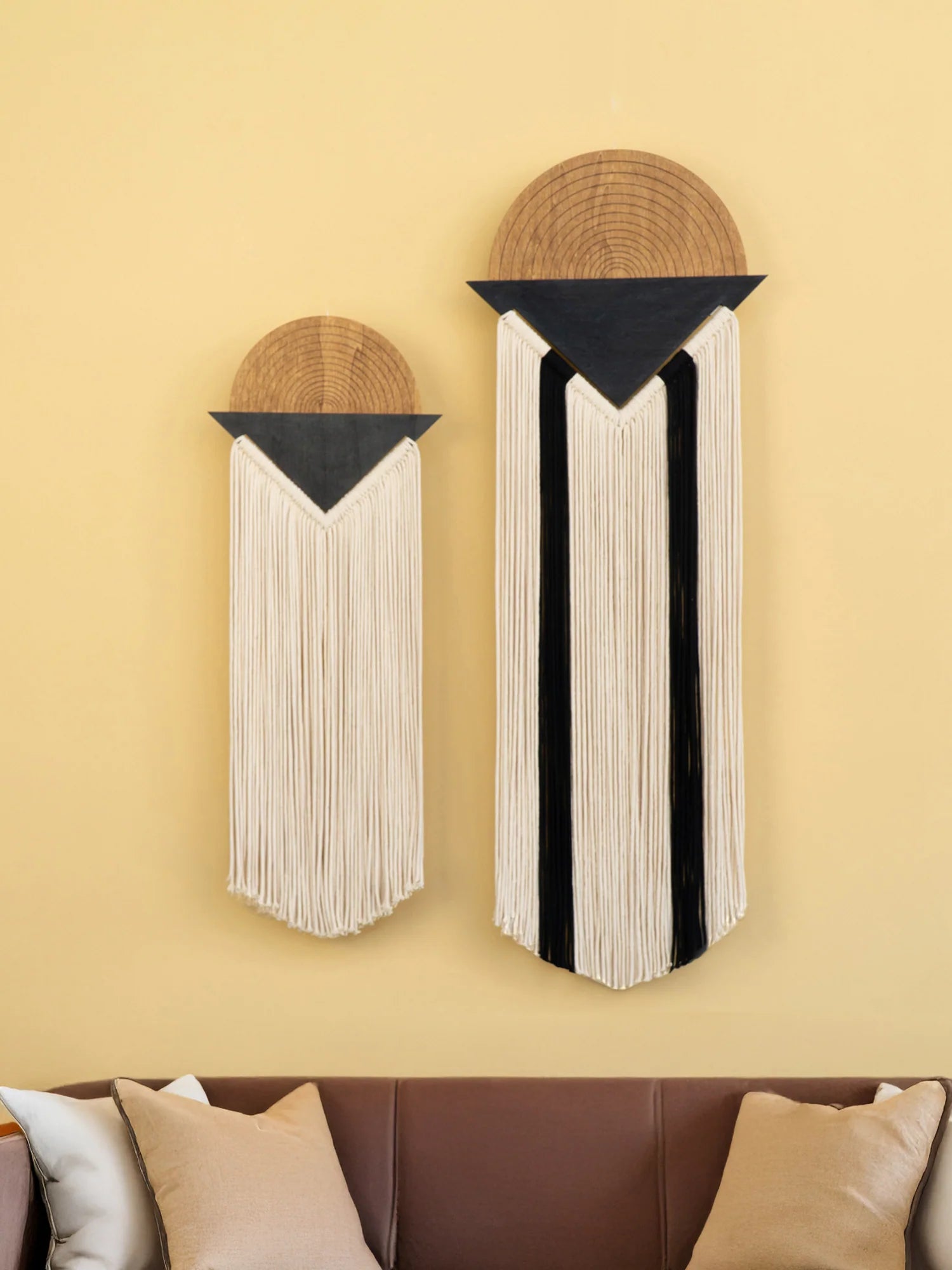 Fathom Macrame Fiber Wall Art (Y38)