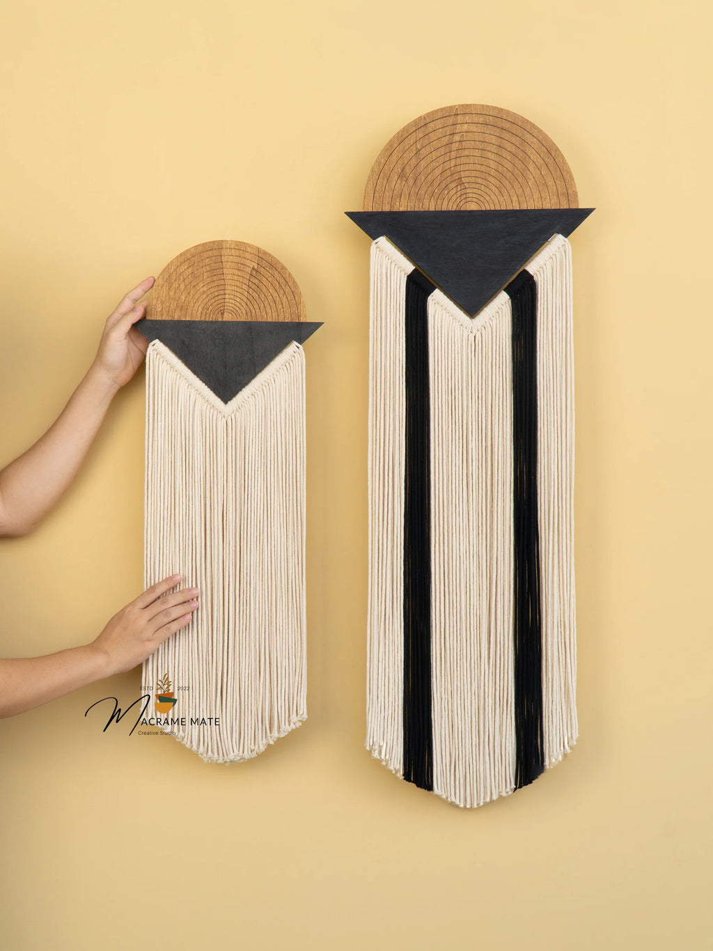 Fathom Macrame Fiber Wall Art (Y38)