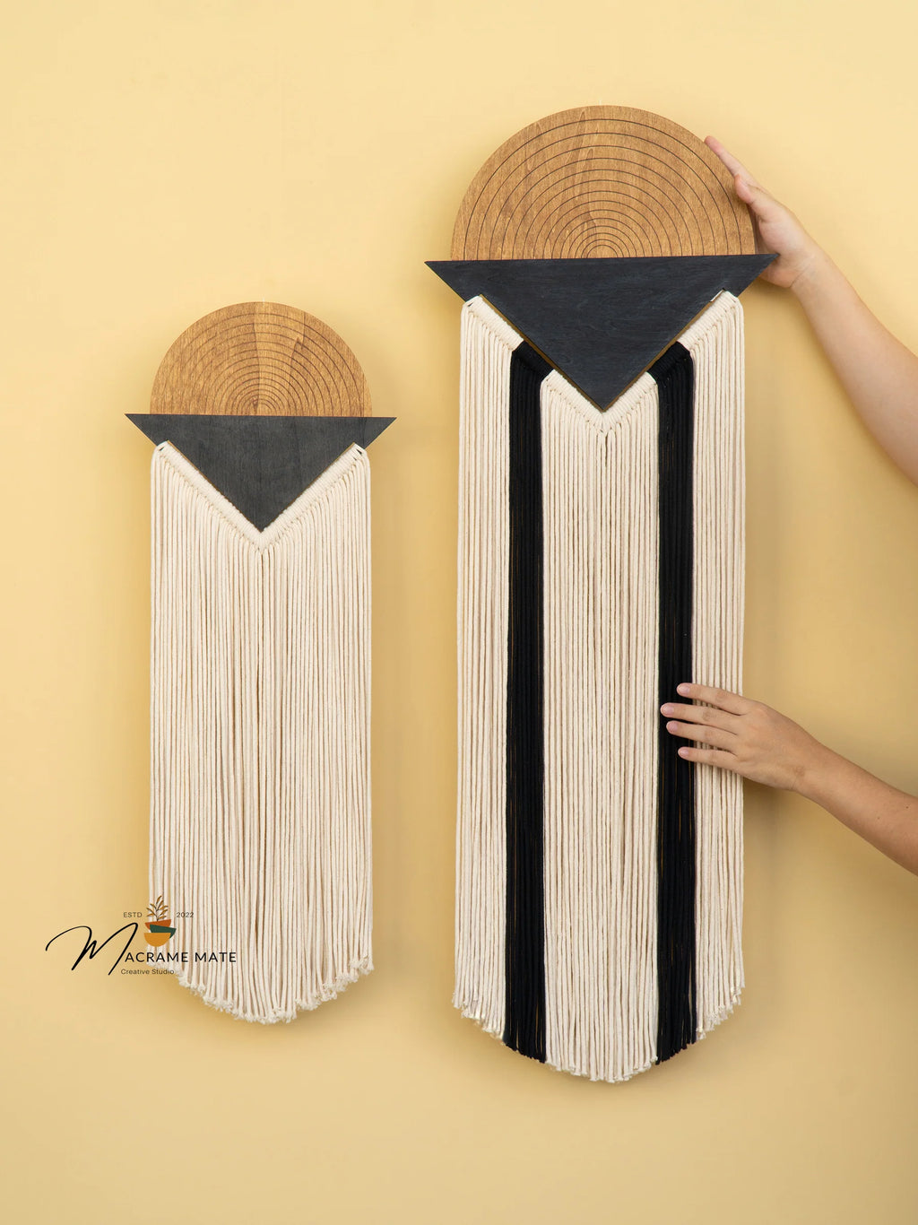Fathom Macrame Fiber Wall Art (Y38)