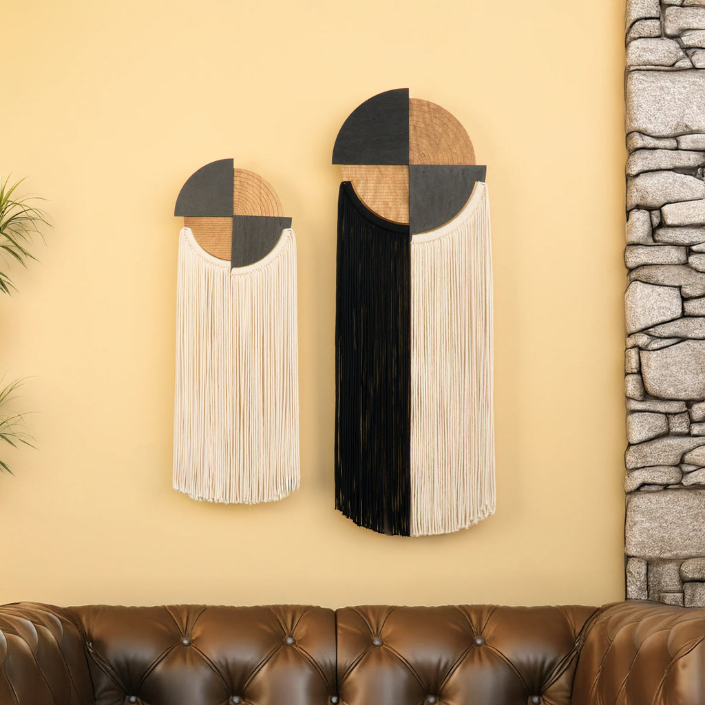Fathom Macrame Fiber Wall Art (Y39)