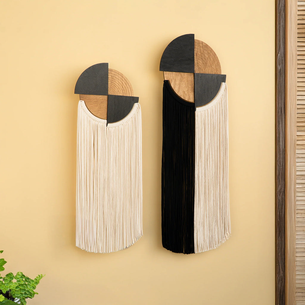 Fathom Macrame Fiber Wall Art (Y39)