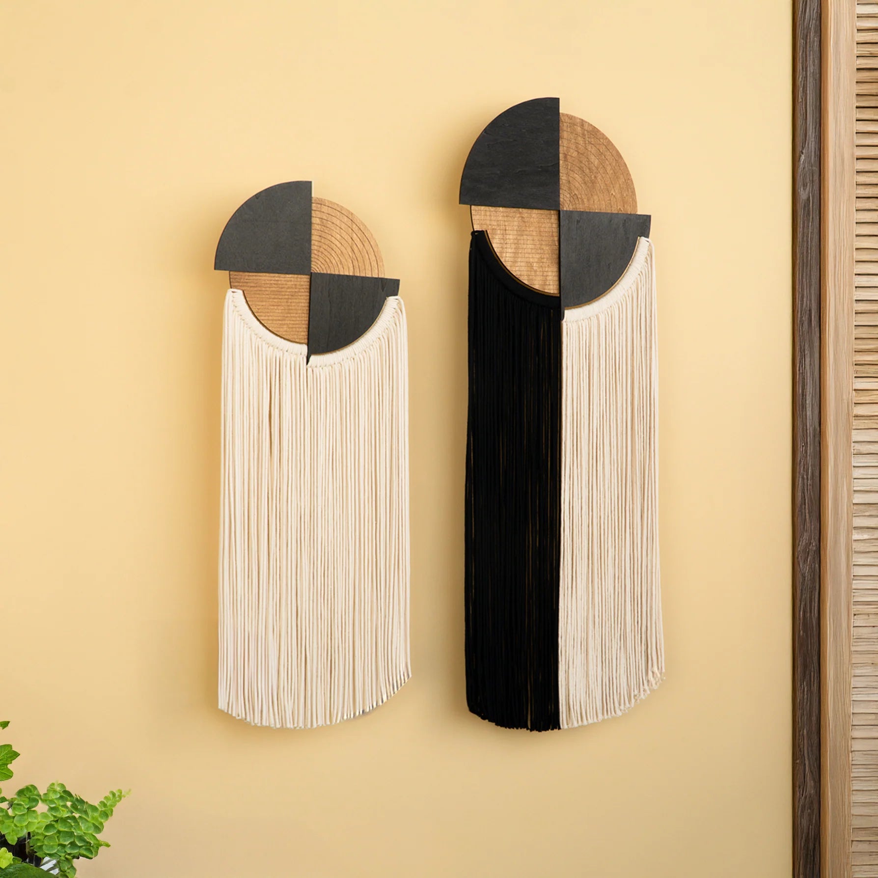 Fathom Macrame Fiber Wall Art (Y39)