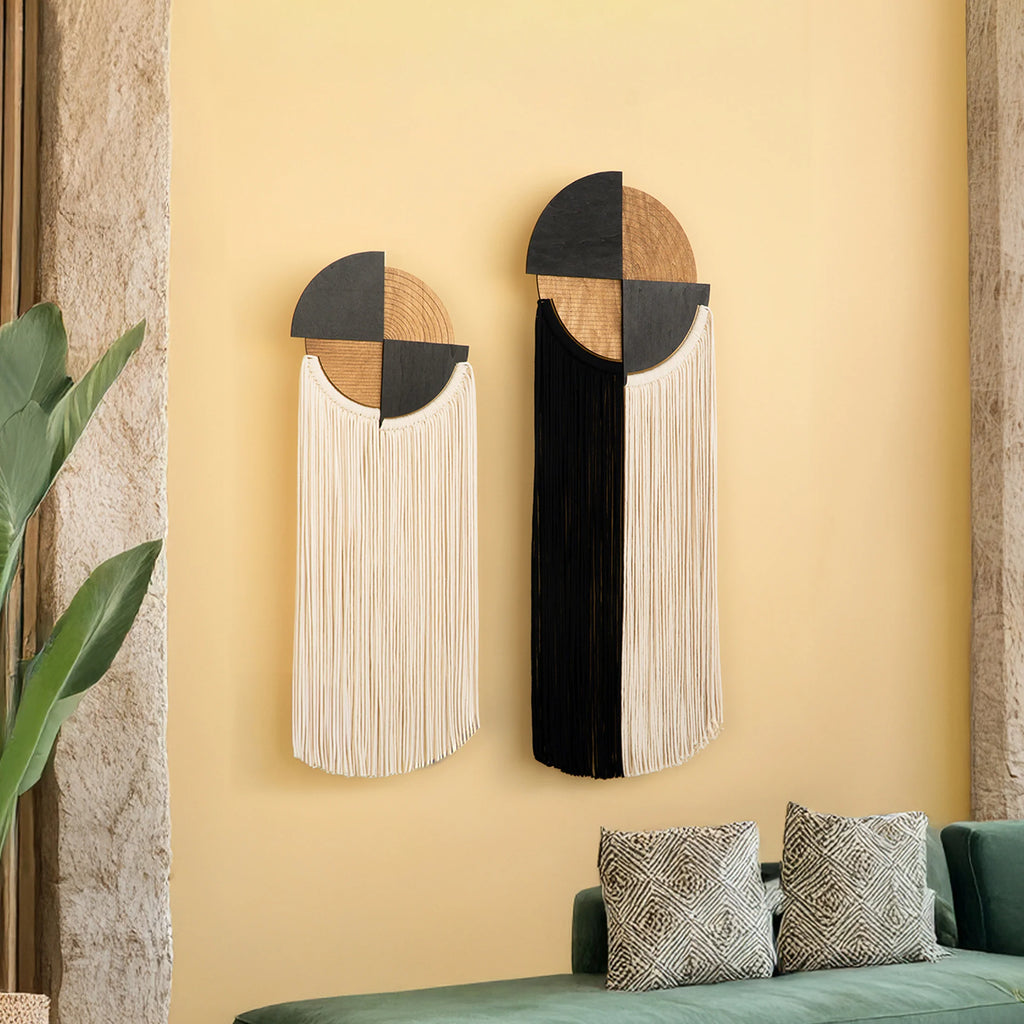 Fathom Macrame Fiber Wall Art (Y39)