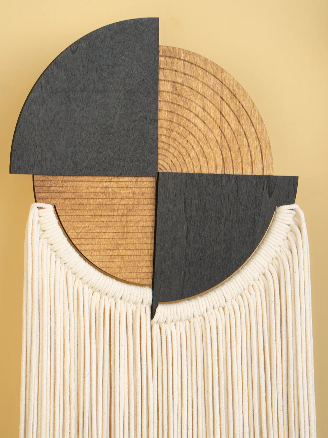 Fathom Macrame Fiber Wall Art (Y39)
