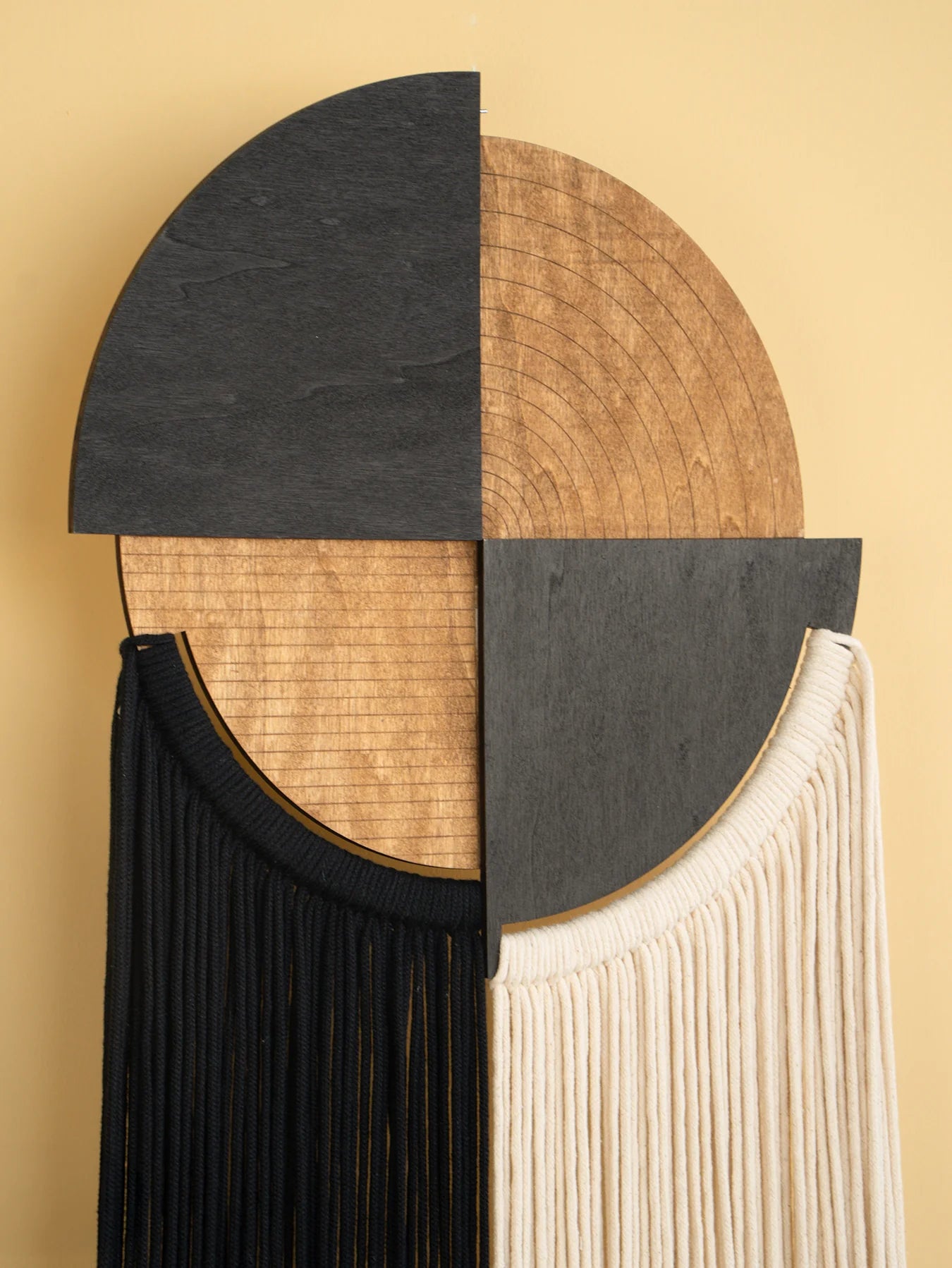 Fathom Macrame Fiber Wall Art (Y39)