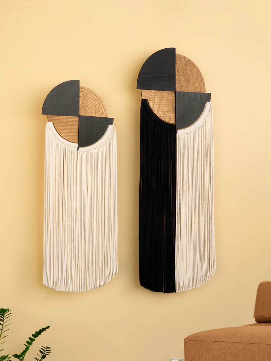 Fathom Macrame Fiber Wall Art (Y39)