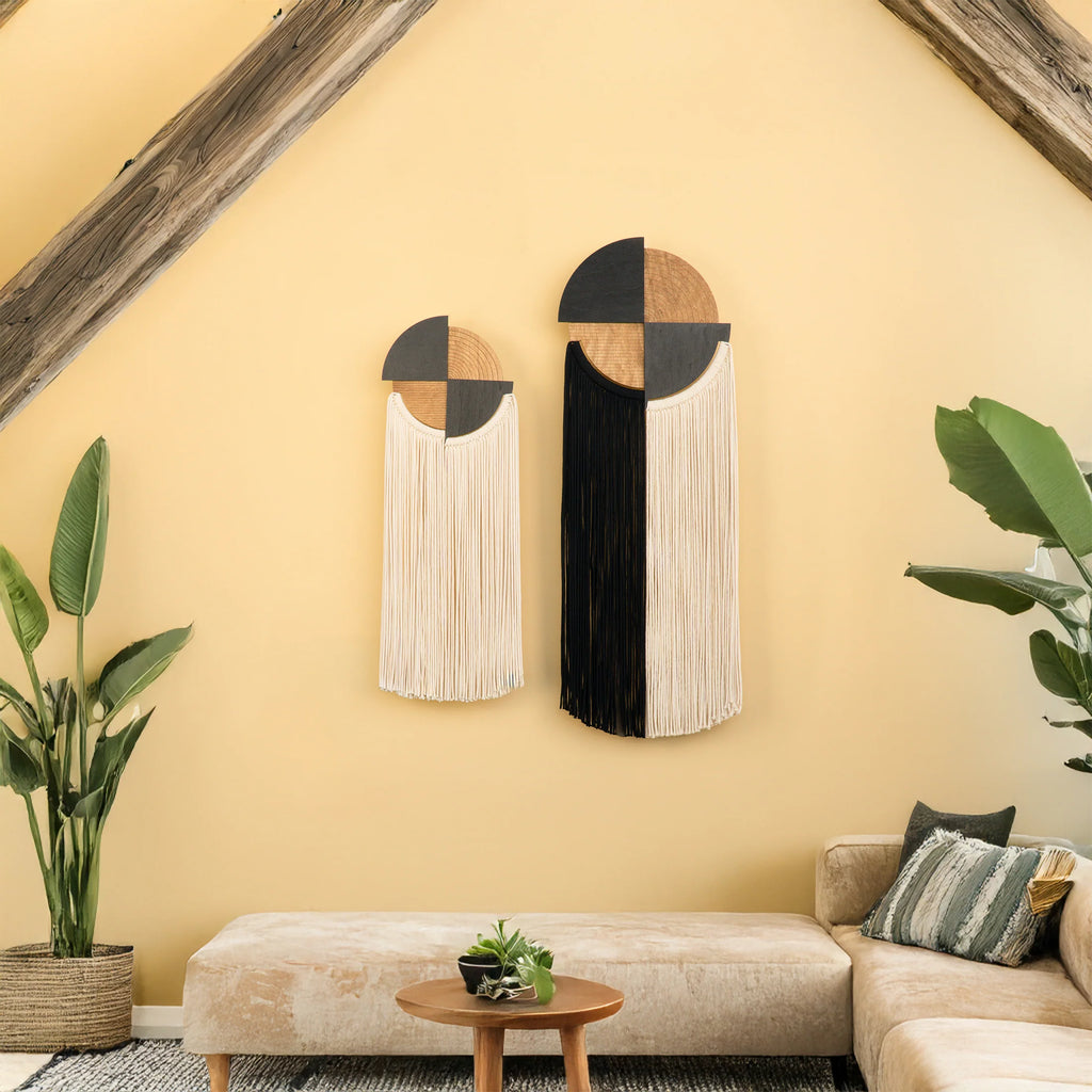 Fathom Macrame Fiber Wall Art (Y39)
