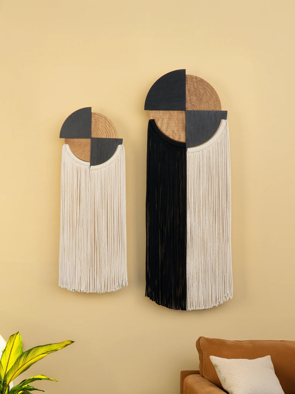 Fathom Macrame Fiber Wall Art (Y39)