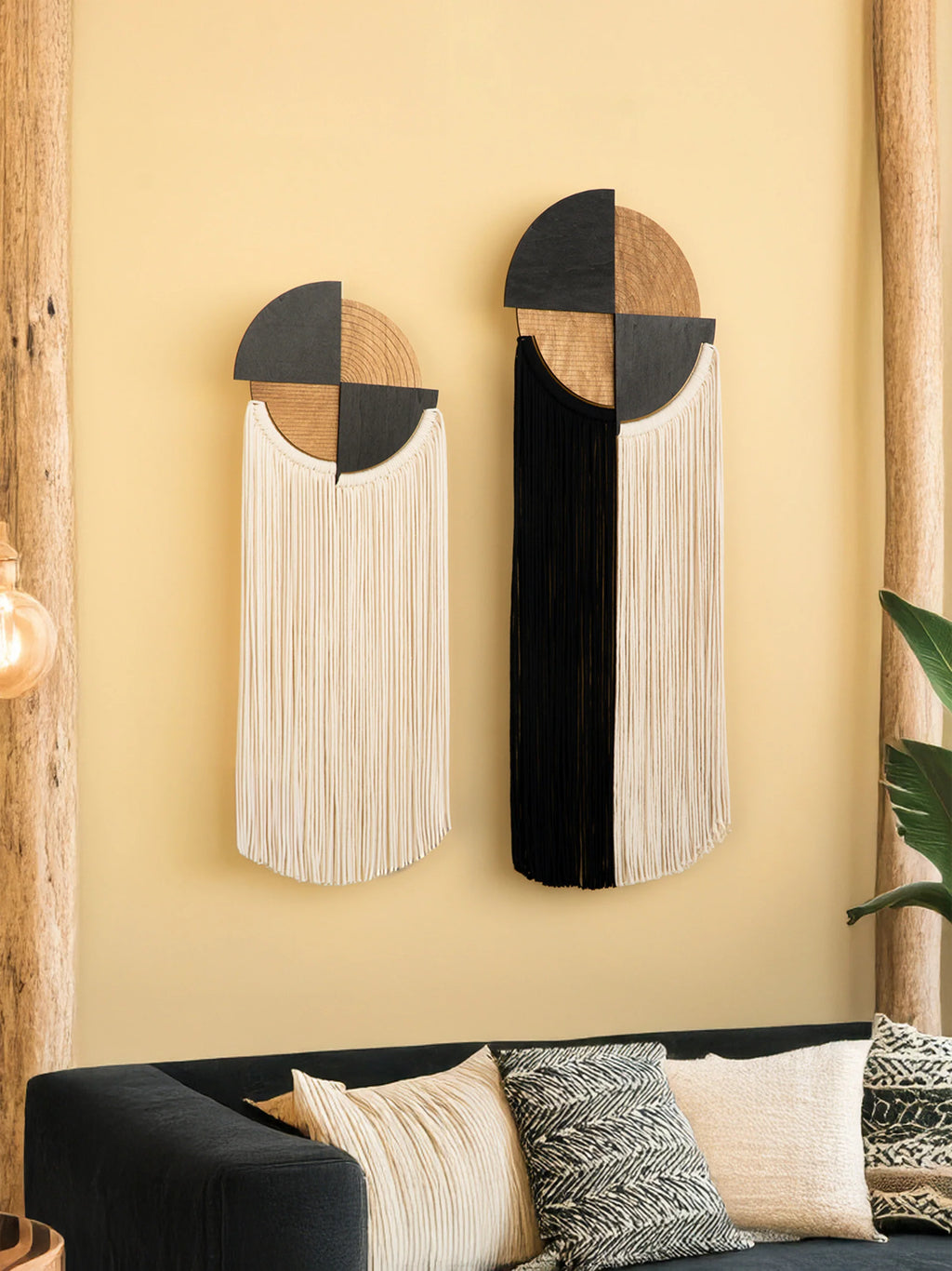 Fathom Macrame Fiber Wall Art (Y39)
