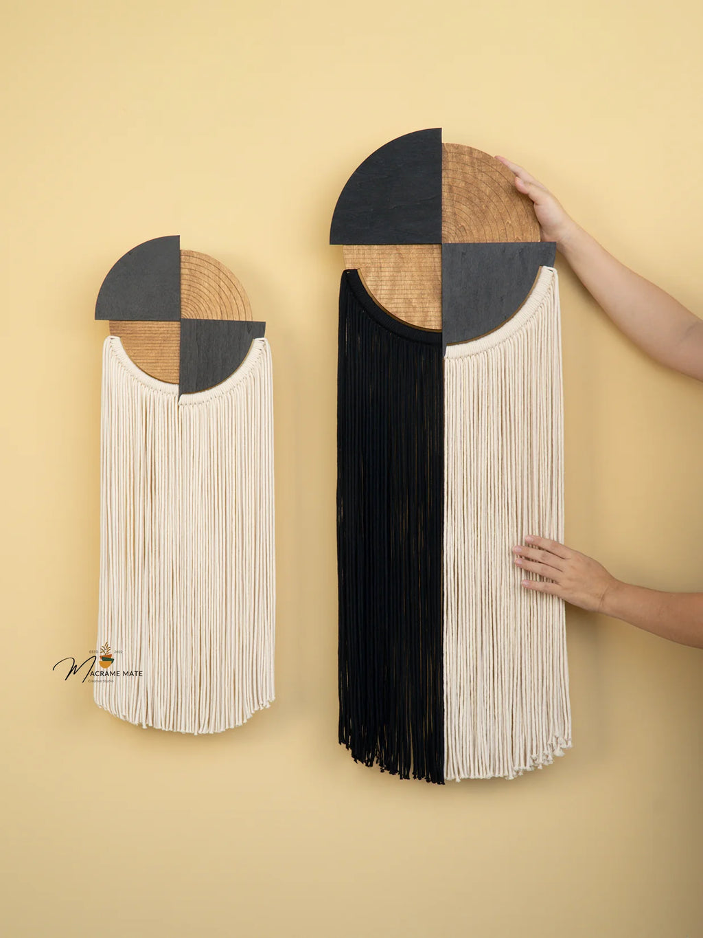 Fathom Macrame Fiber Wall Art (Y39)