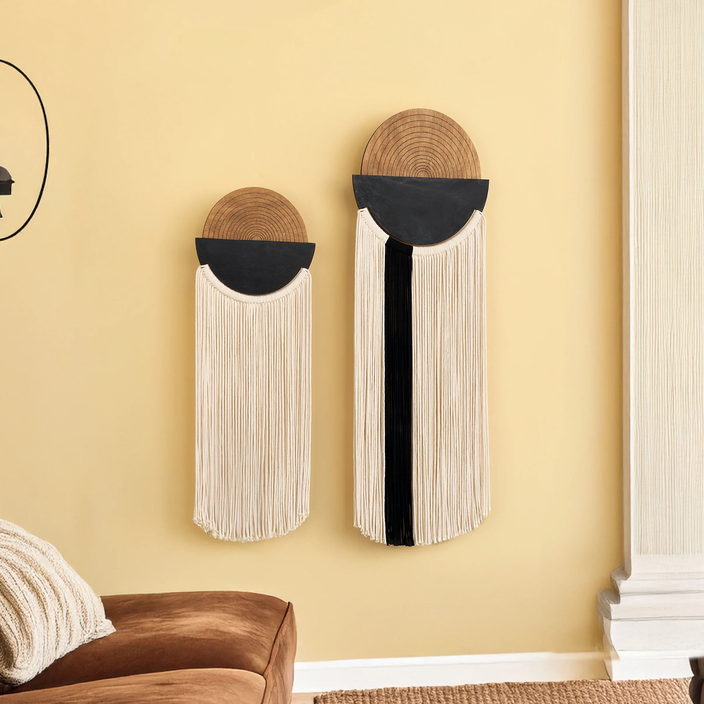 Fathom Macrame Fiber Wall Art (Y40)