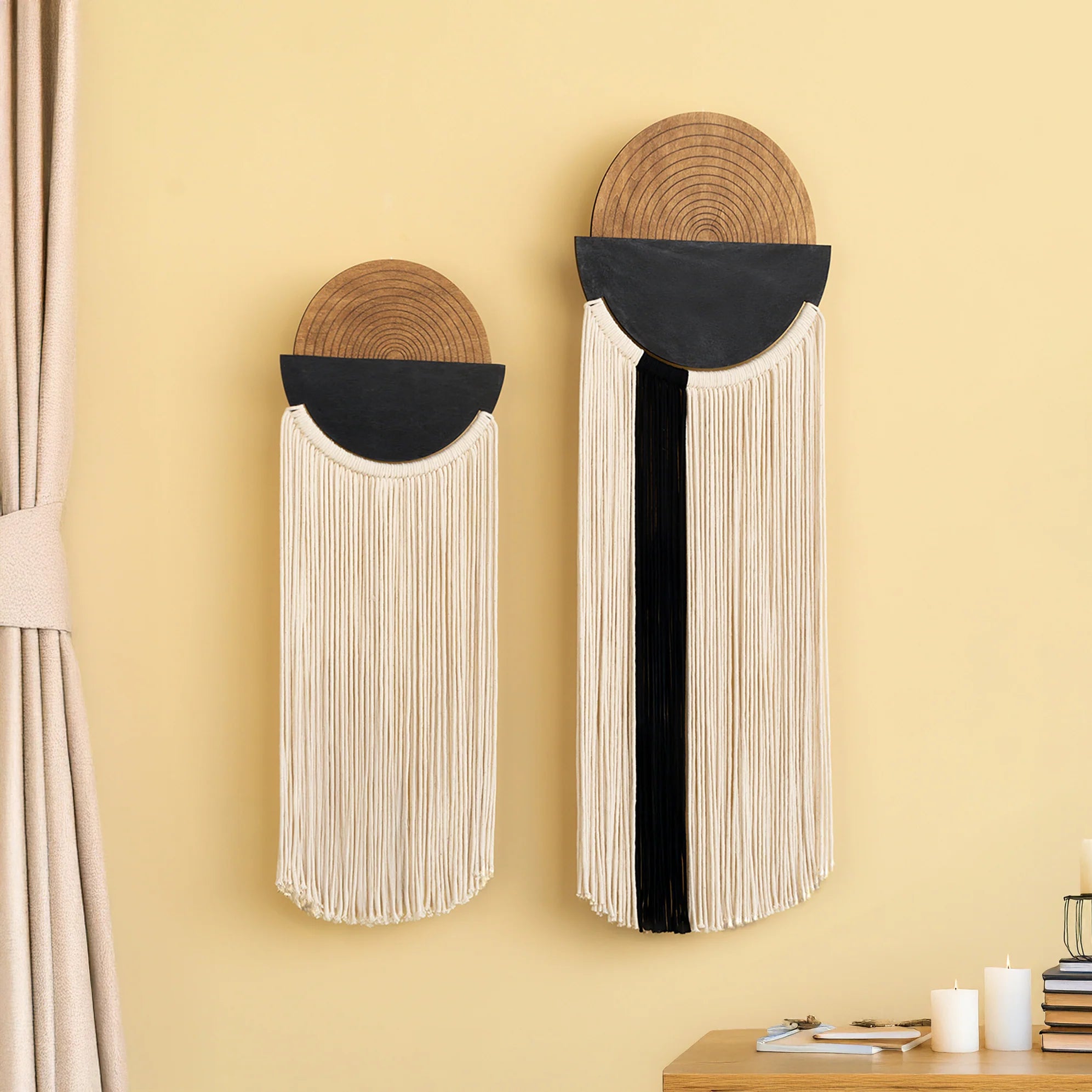 Fathom Macrame Fiber Wall Art (Y40)