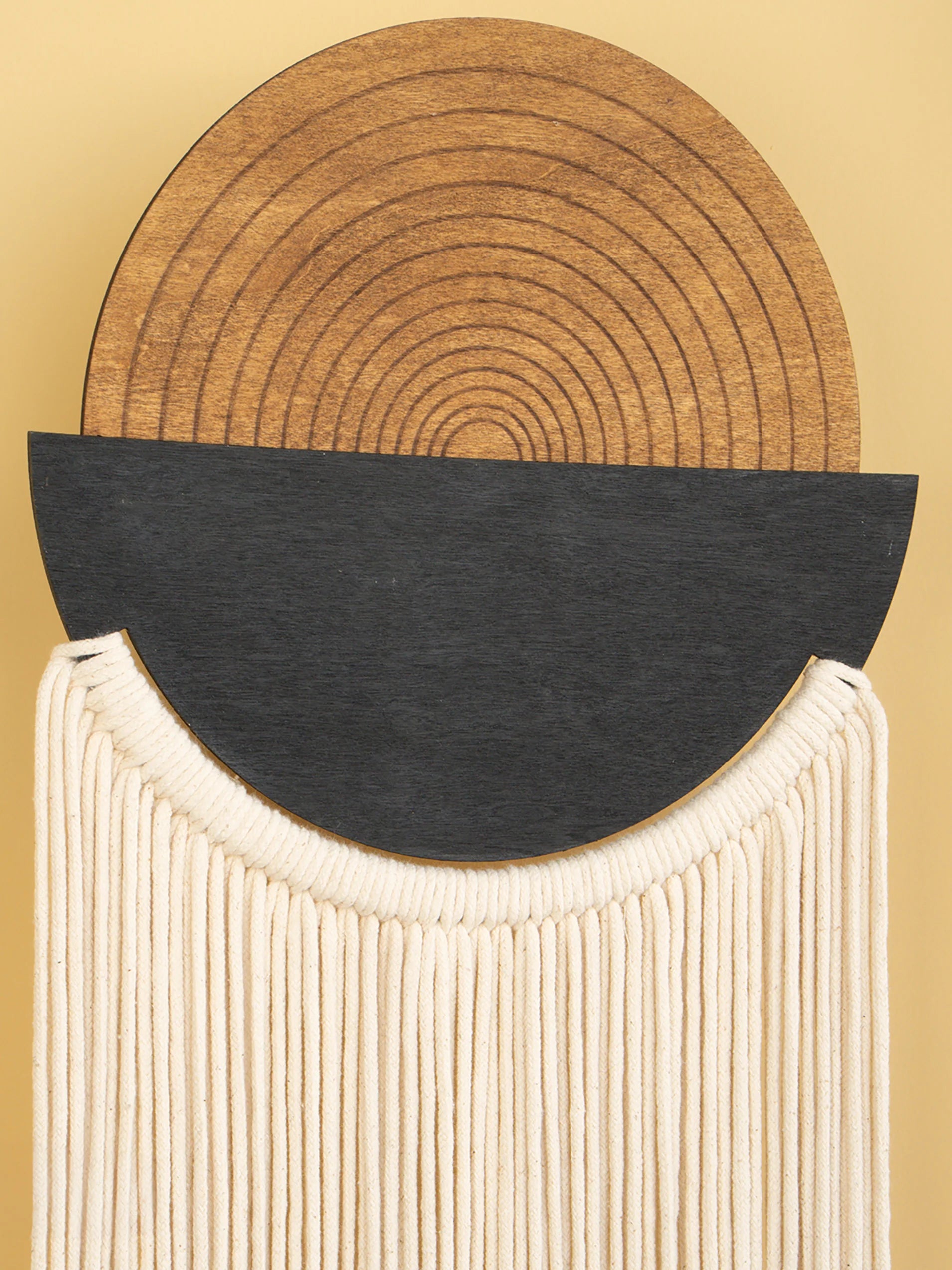 Fathom Macrame Fiber Wall Art (Y40)