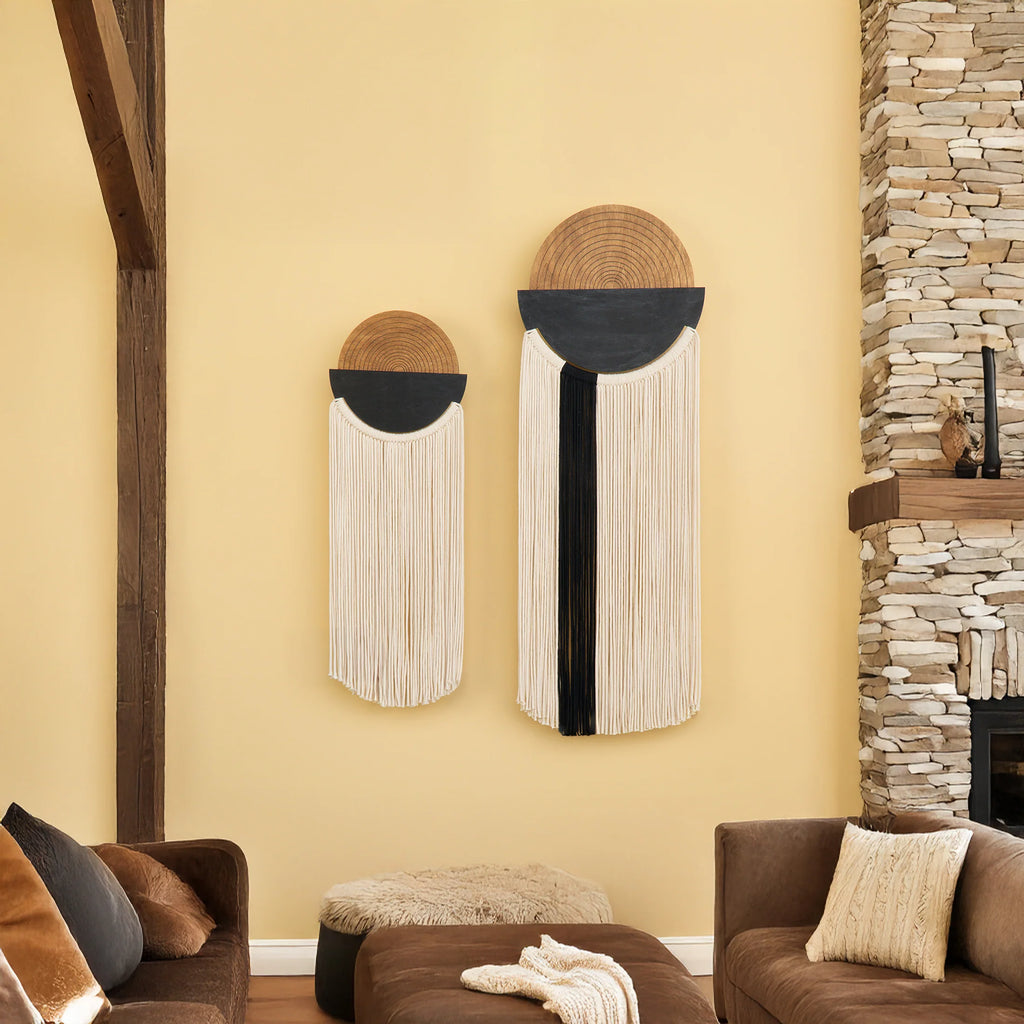 Fathom Macrame Fiber Wall Art (Y40)