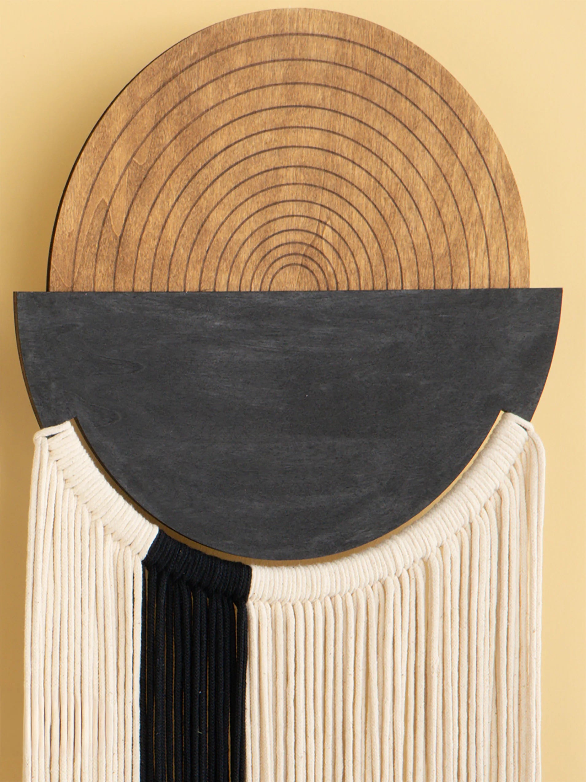 Fathom Macrame Fiber Wall Art (Y40)