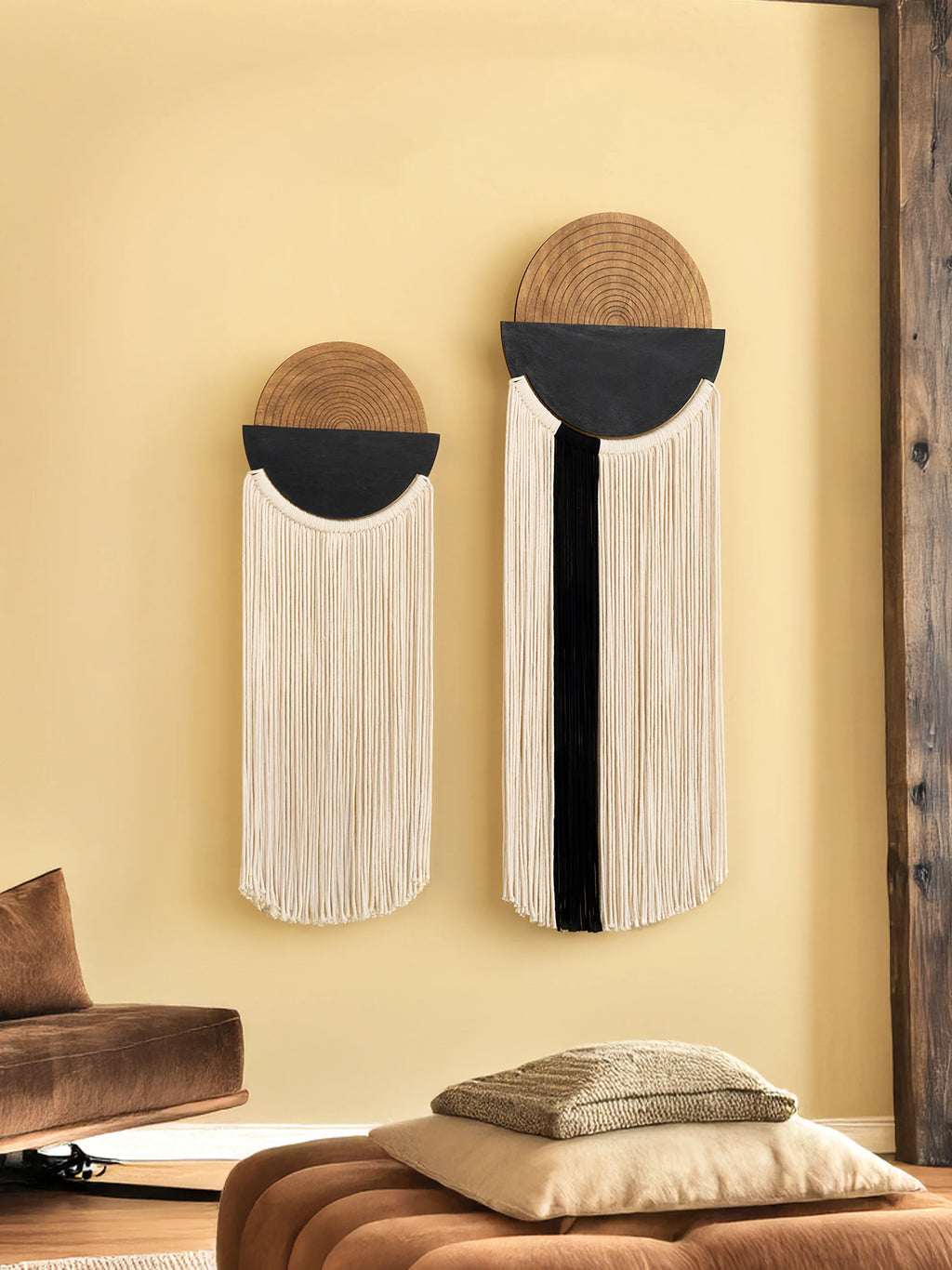 Fathom Macrame Fiber Wall Art (Y40)