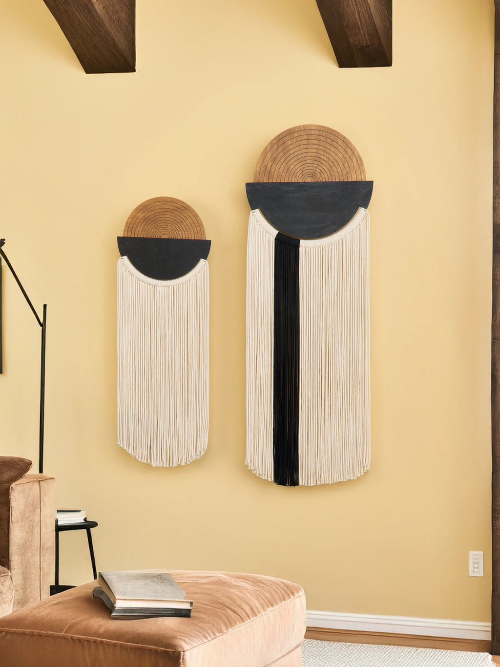 Fathom Macrame Fiber Wall Art (Y40)