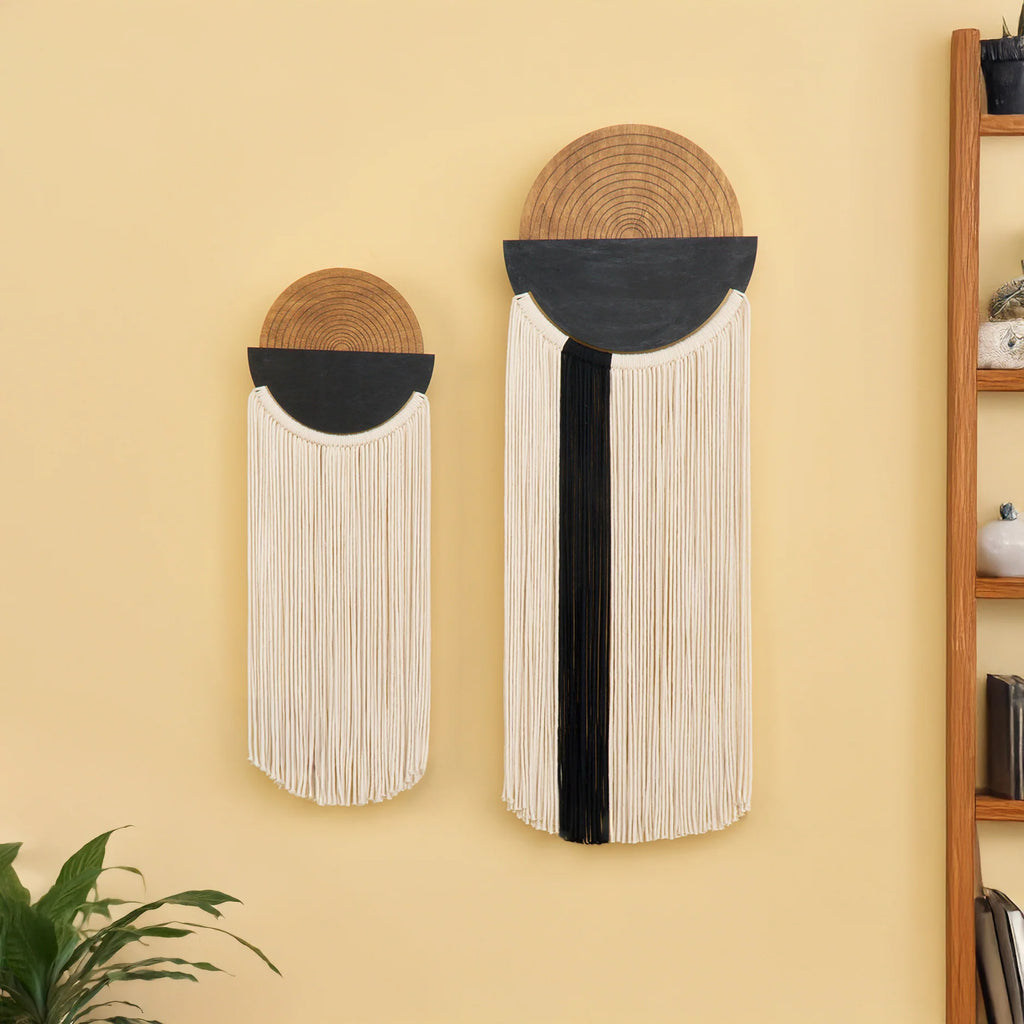 Fathom Macrame Fiber Wall Art (Y40)