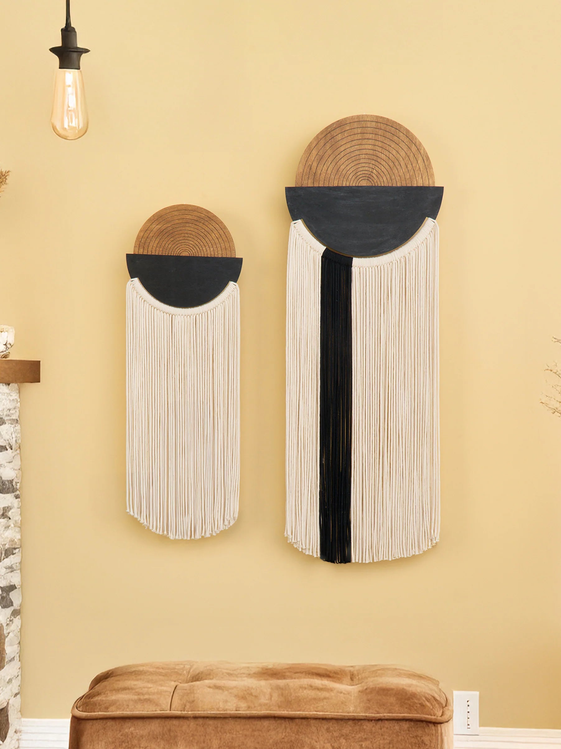 Fathom Macrame Fiber Wall Art (Y40)