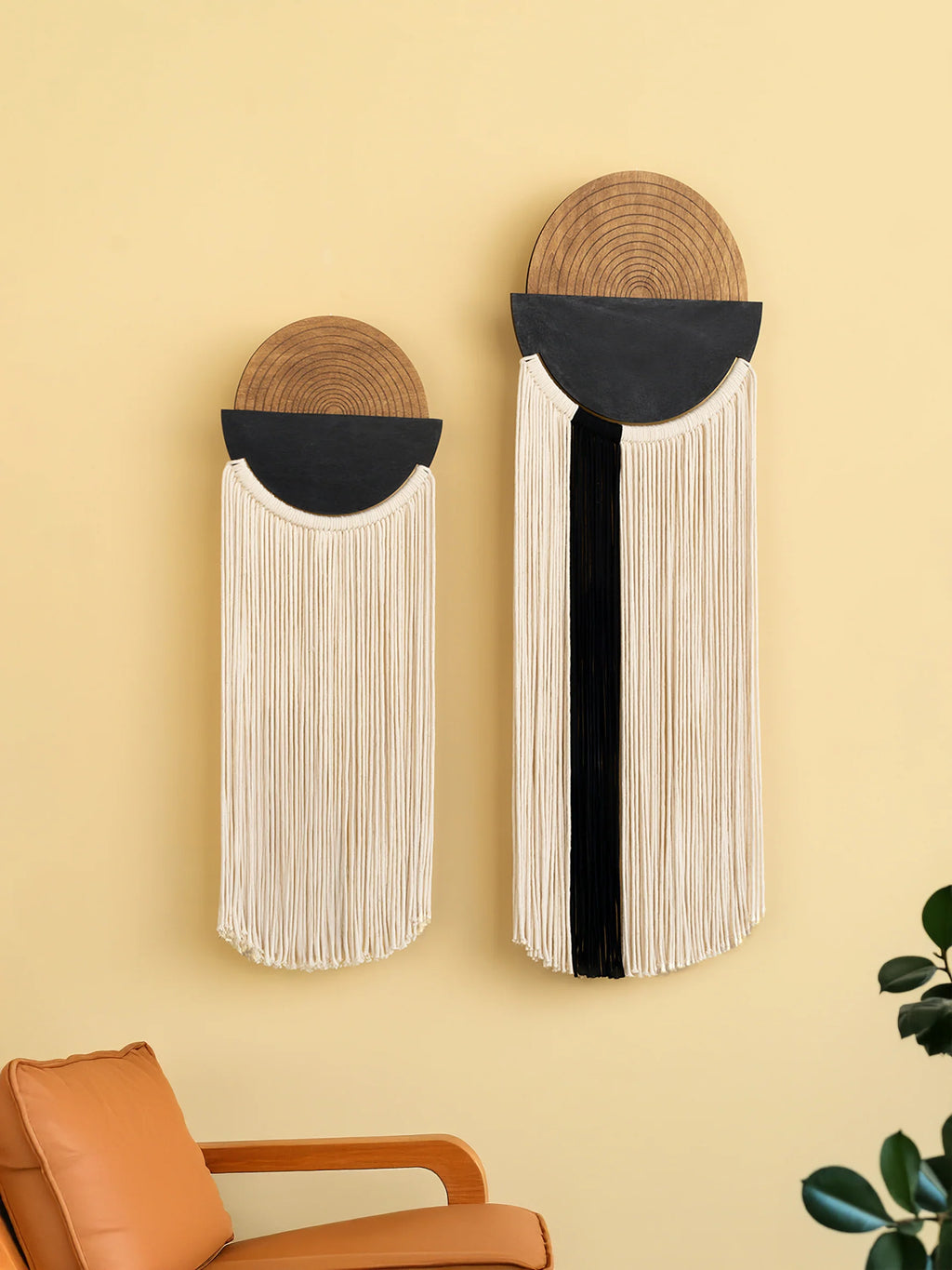 Fathom Macrame Fiber Wall Art (Y40)