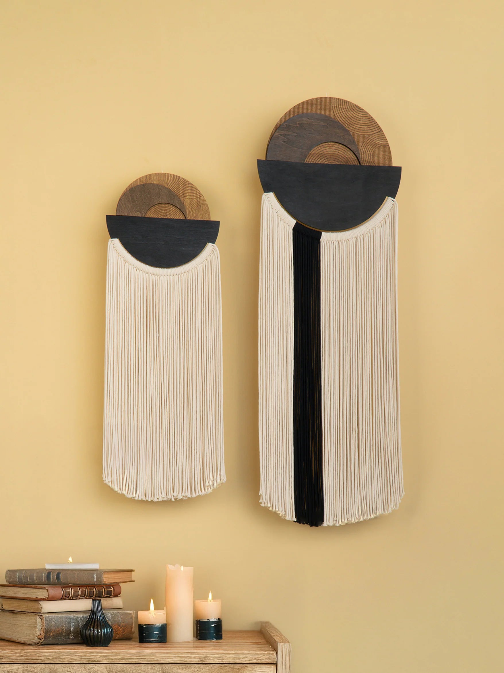 Fathom Macrame Fiber Wall Art (Y41)