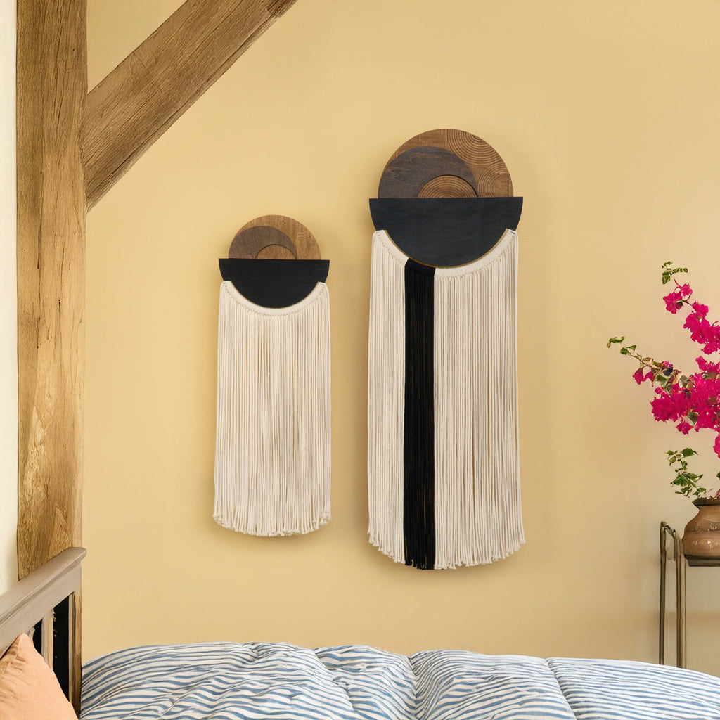 Fathom Macrame Fiber Wall Art (Y41)