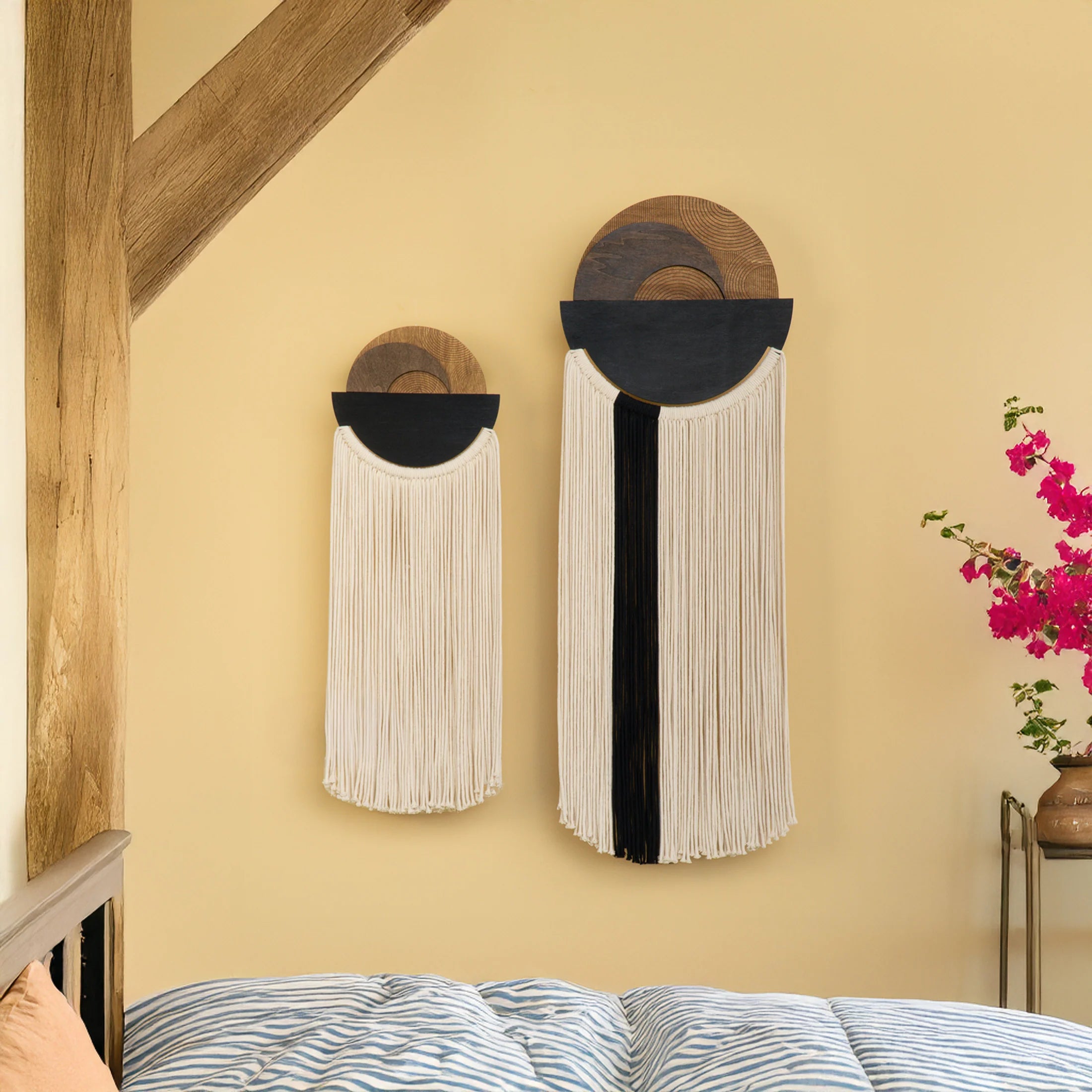 Fathom Macrame Fiber Wall Art (Y41)