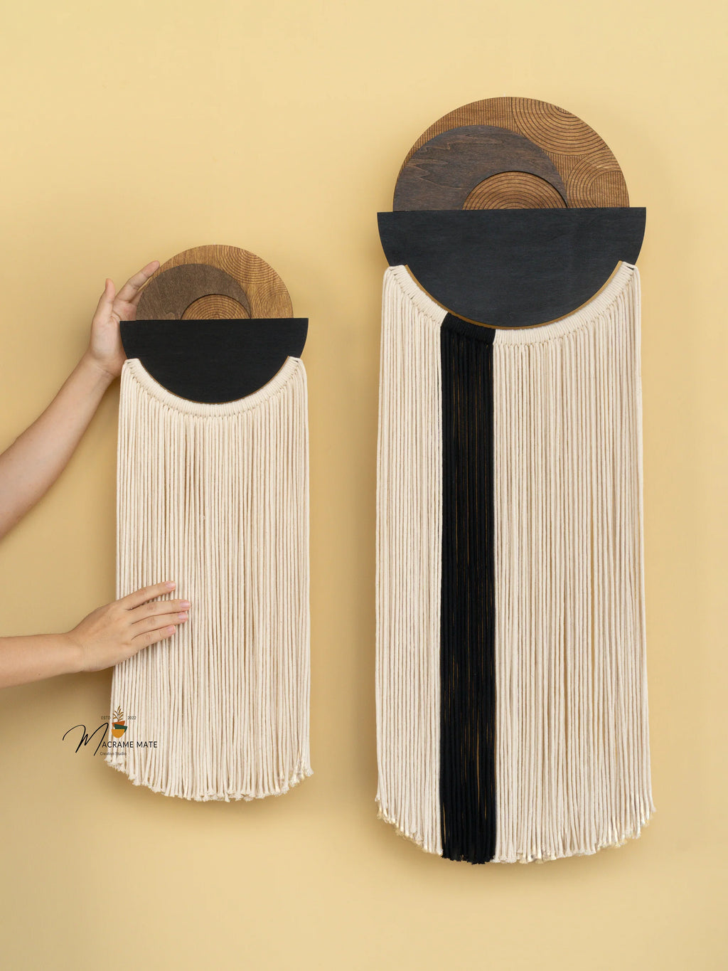 Fathom Macrame Fiber Wall Art (Y41)