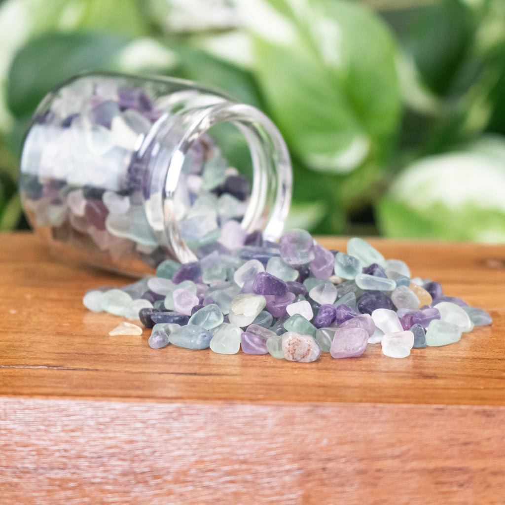 Fluorite Crystal Chips – 1 lb – Thorn & Thimble