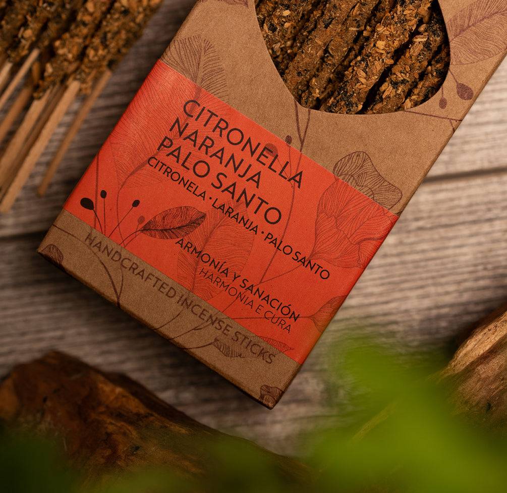 Citronella & Palo Santo Incense Sticks – 30 Pack – Thorn & Thimble