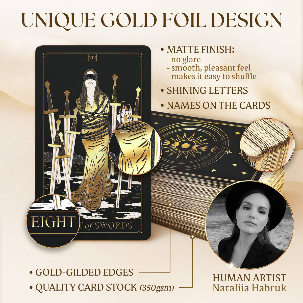 Gold Tarot – Thorn & Thimble