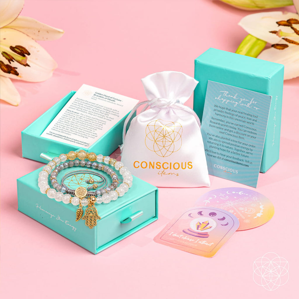 Golden Hand of Fortune - Bracelets of Wealth