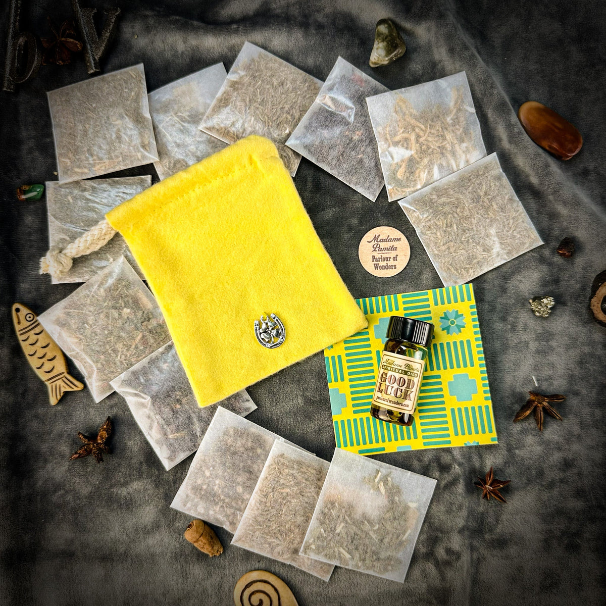 Good Luck Mojo Bag Kit – Triple Strength – Thorn & Thimble