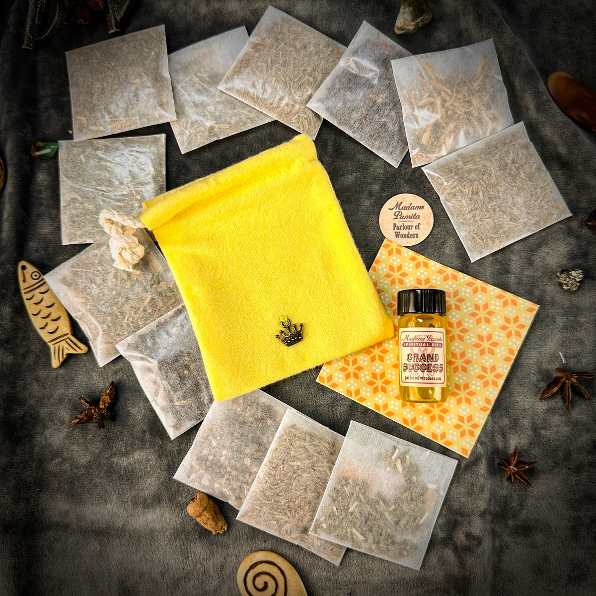 Grand Success Mojo Bag Kit – Triple Strength – Thorn & Thimble
