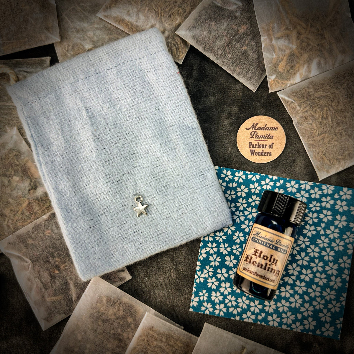 Holy Healing Mojo Bag Kit – Regular Strength – Thorn & Thimble