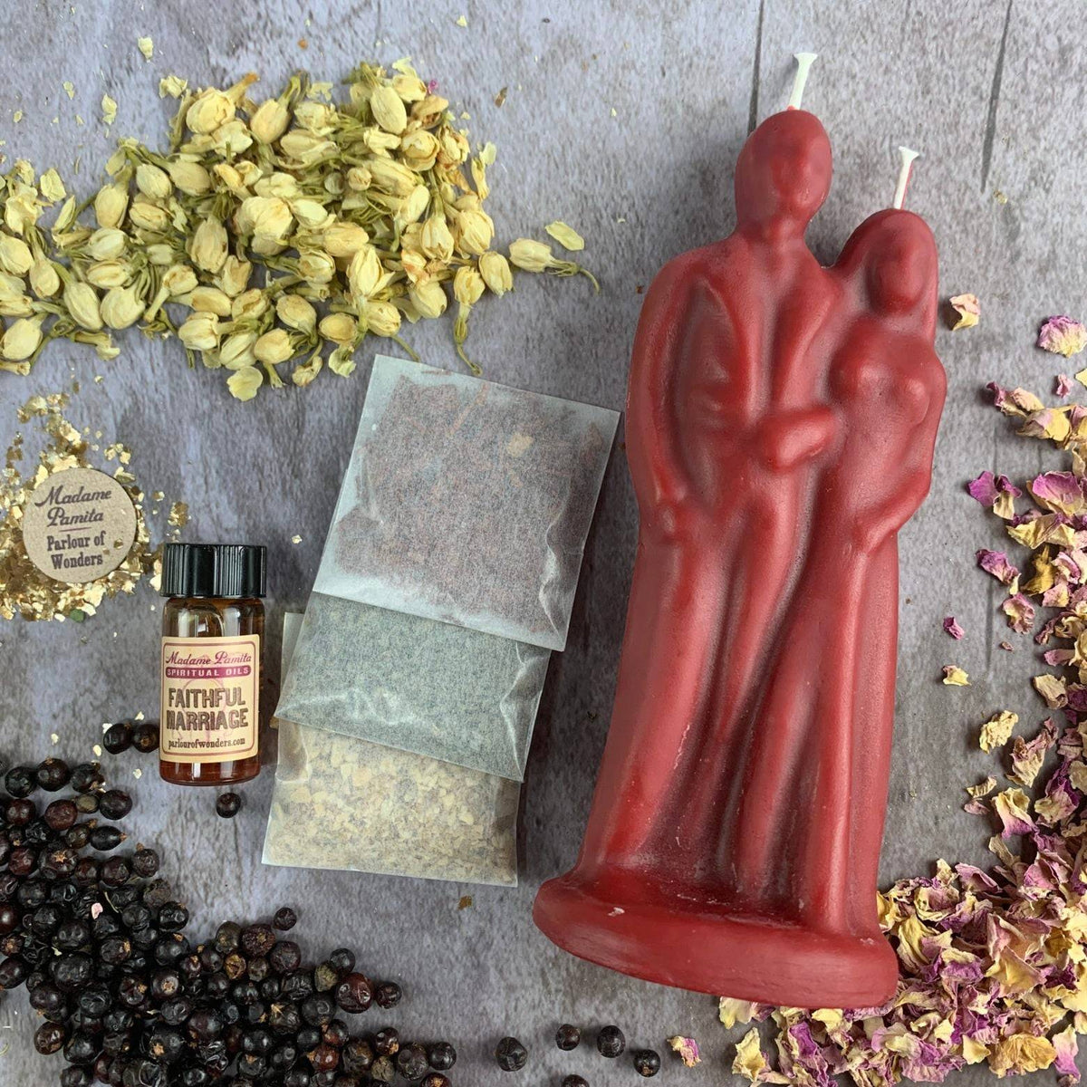 Happy Marriage Candle Spell Kit – Thorn & Thimble