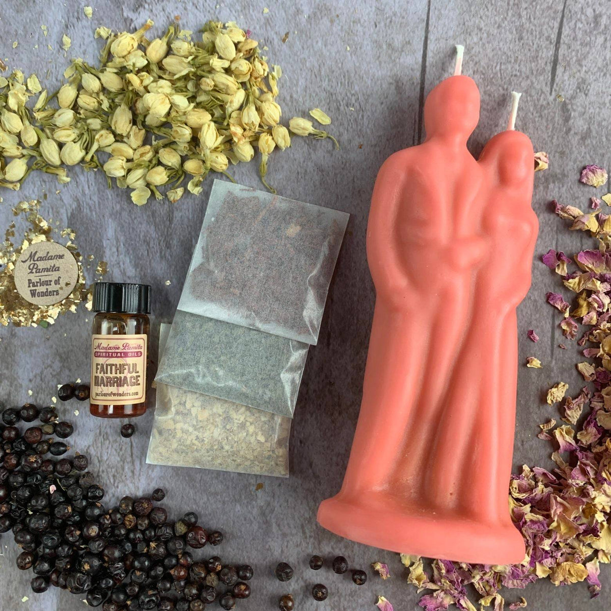 Happy Marriage Candle Spell Kit – Thorn & Thimble