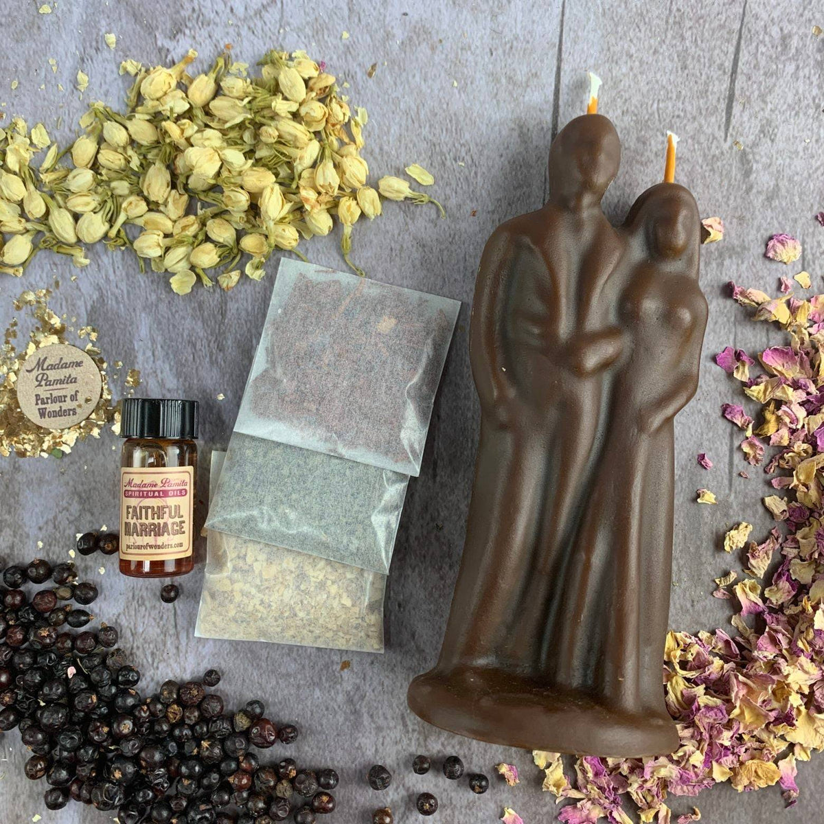 Happy Marriage Candle Spell Kit – Thorn & Thimble