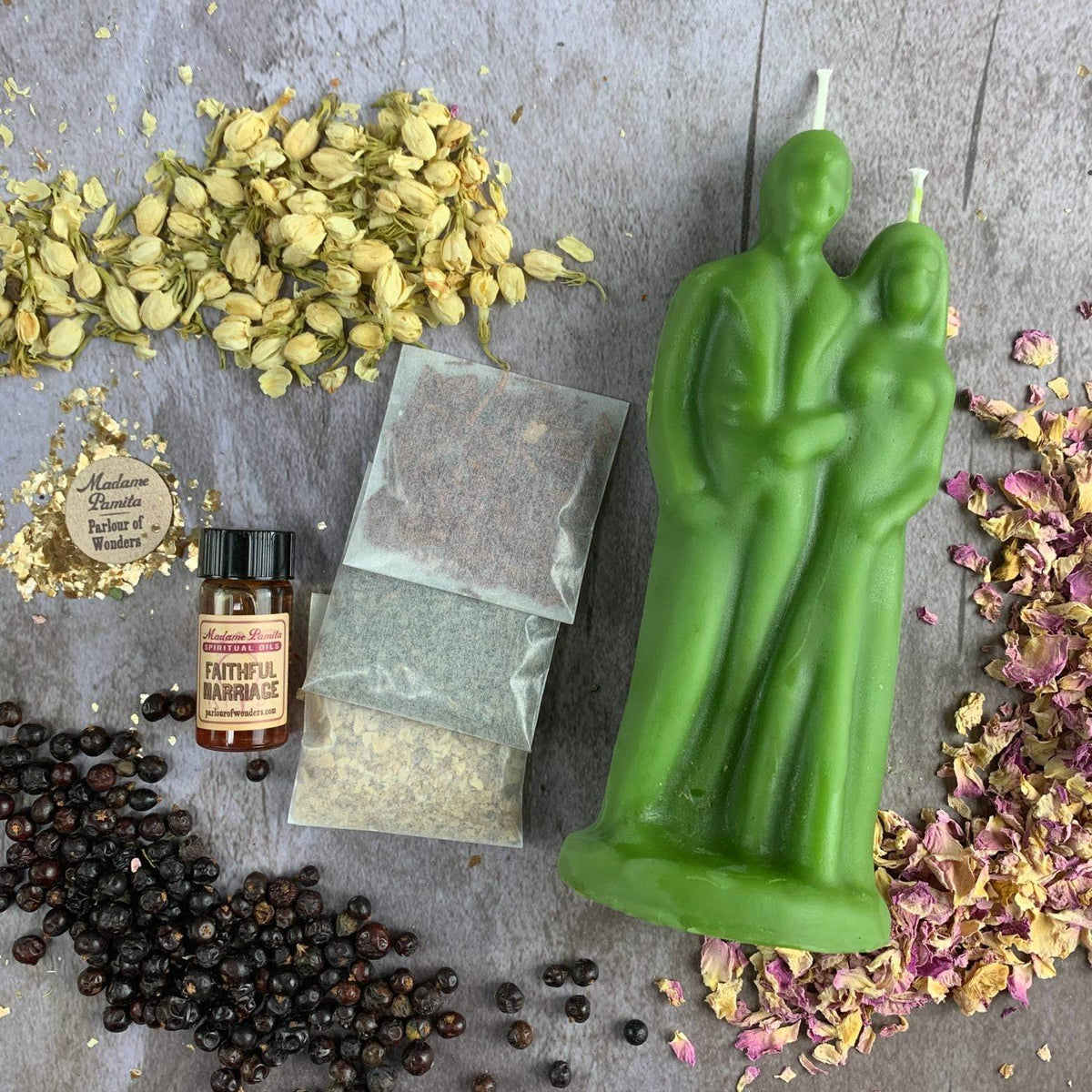 Happy Marriage Candle Spell Kit – Thorn & Thimble