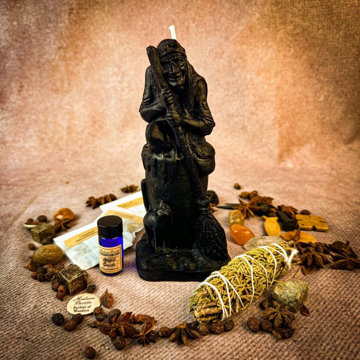 Blessings of Baba Yaga Candle Spell Kit – Wisdom & Protection – Thorn & Thimble