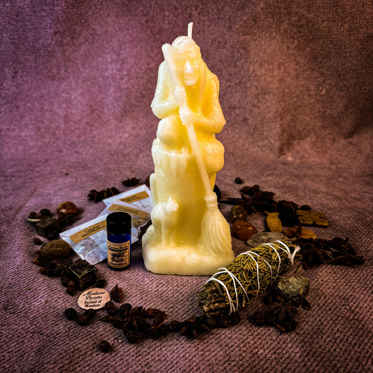 Blessings of Baba Yaga Candle Spell Kit – Wisdom & Protection – Thorn & Thimble