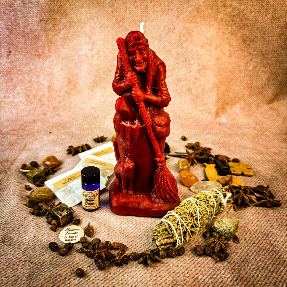 Blessings of Baba Yaga Candle Spell Kit – Wisdom & Protection – Thorn & Thimble