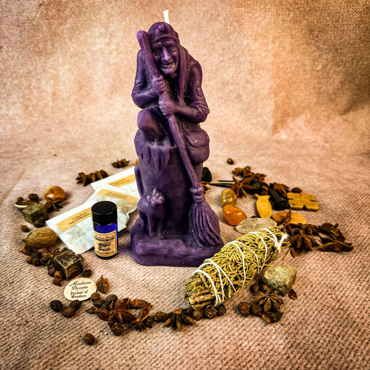 Blessings of Baba Yaga Candle Spell Kit – Wisdom & Protection – Thorn & Thimble