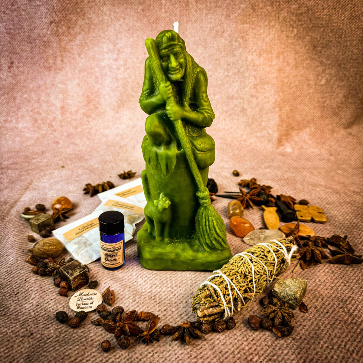 Blessings of Baba Yaga Candle Spell Kit – Wisdom & Protection – Thorn & Thimble