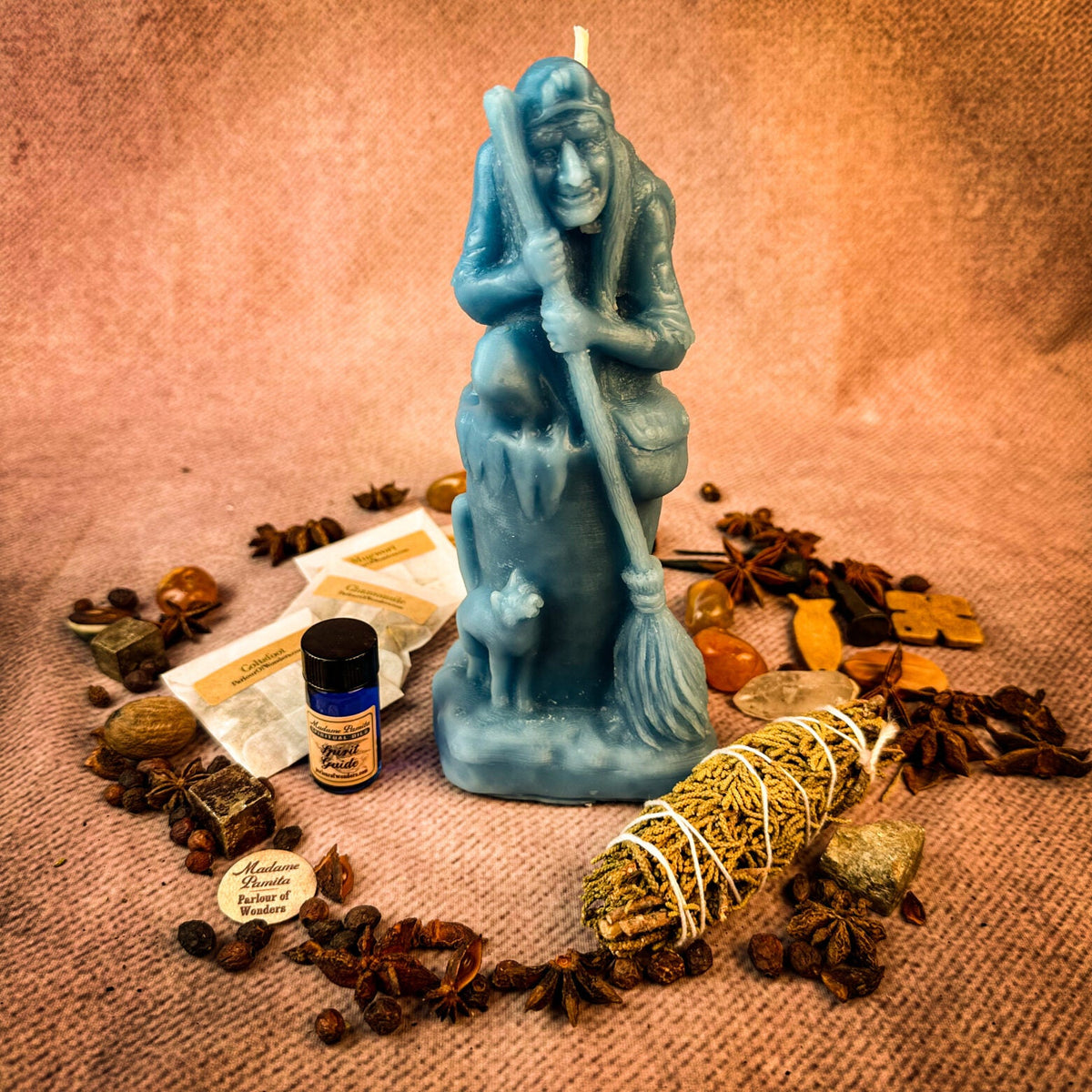 Blessings of Baba Yaga Candle Spell Kit – Wisdom & Protection – Thorn & Thimble