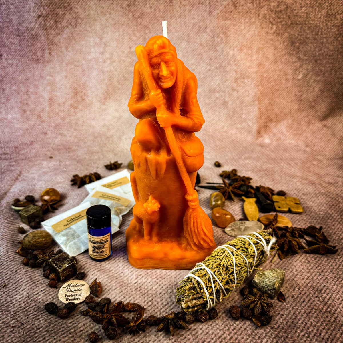 Blessings of Baba Yaga Candle Spell Kit – Wisdom & Protection – Thorn & Thimble